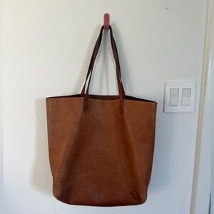Madewell Leather Transport Tote